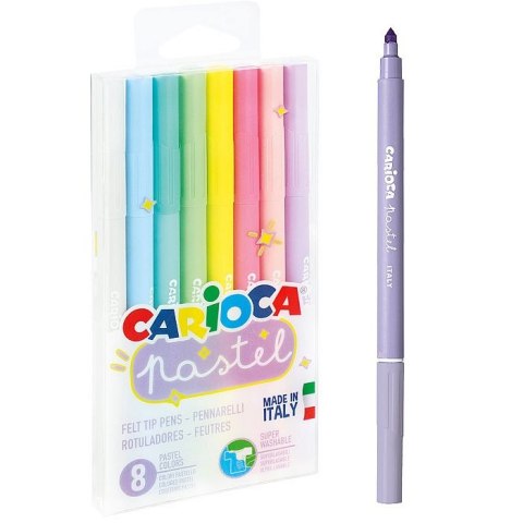 Flamaster Pastel 8 kol. Carioca (43032)