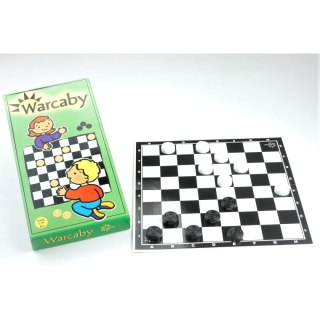 Gra planszowa warcaby małe warcaby Abino