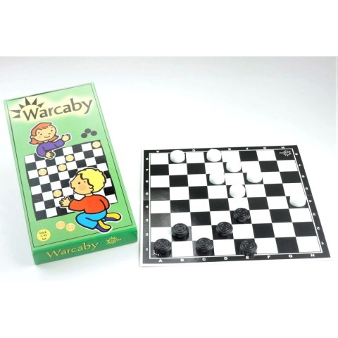 Gra planszowa warcaby małe warcaby Abino