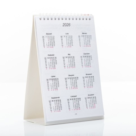 Kalendarz biurkowy A5 A5 Press (TYGODNIOWY)