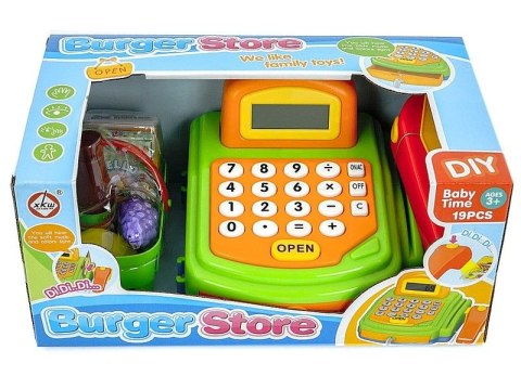 Kasa sklepowa na baterie, wyświetlacz LCD, światło, dźwięk Adar (517349)