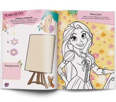 Książeczka edukacyjna Disney Księżniczka. Kwiaty Ameet (KWI 9101)