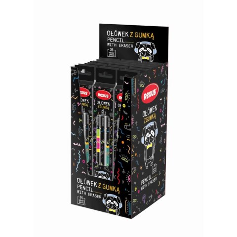 Ołówek w kartoniku z gumką HB (nd)