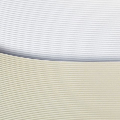 Papier ozdobny (wizytówkowy) linie A4 biały 230g Galeria Papieru (201901)