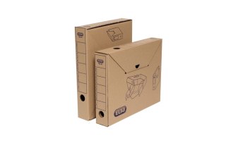 Pudło archiwizacyjne Tric 10 A4 brązowy tektura [mm:] 265x550x 340 Elba (100552622)