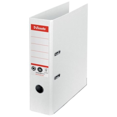 Segregator dźwigniowy neutralny pod względem emisji CO2 No.1 A4 75mm biały Esselte (627570)