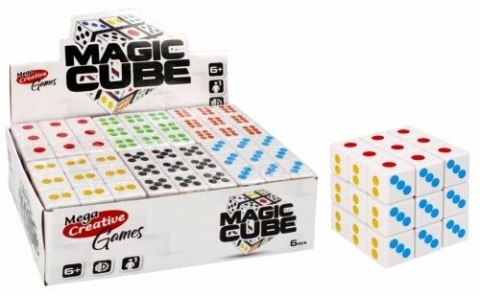 Układanka kostka magiczna 6x6 kropki Mega Creative (474339)
