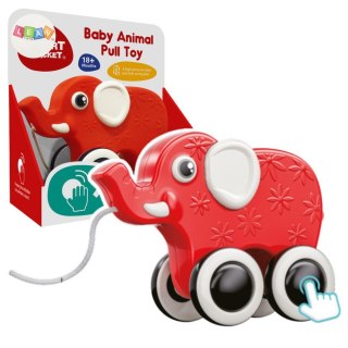 Zabawka edukacyjna jeżdżący słonik eco Lean (22908)