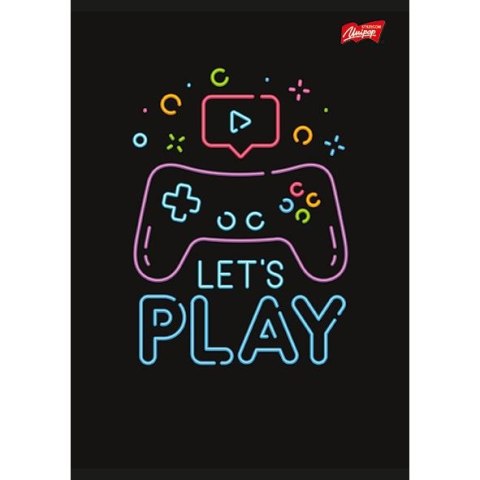 Zeszyt PLAYER A5 32k. krata Unipap