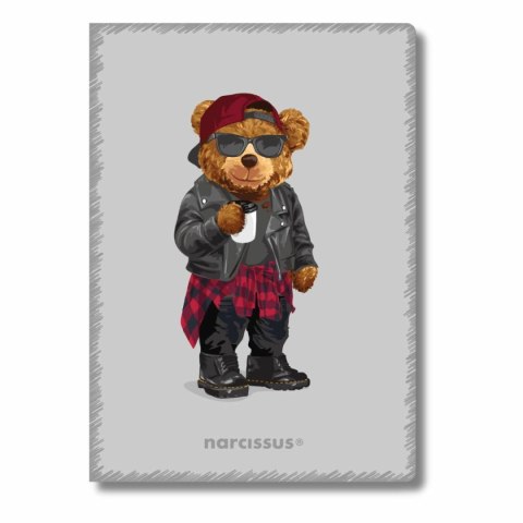 Zeszyt Teddies A5 60k. 80g krata Narcissus