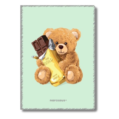 Zeszyt Teddies A5 60k. 80g krata Narcissus