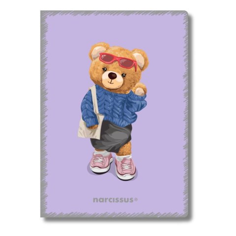 Zeszyt Teddies A5 60k. 80g krata Narcissus