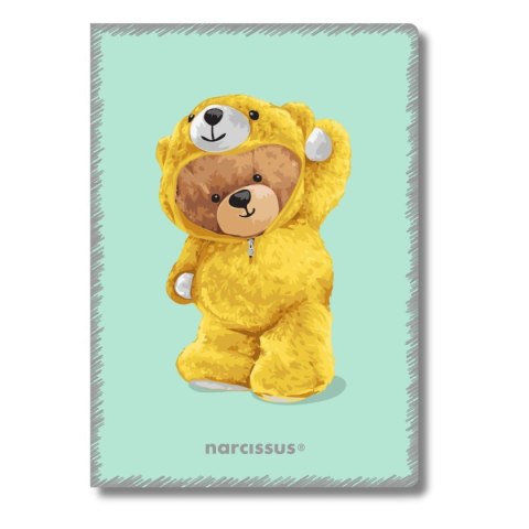 Zeszyt Teddies A5 60k. 80g krata Narcissus