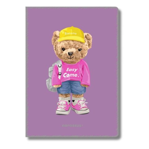 Zeszyt Teddies A5 60k. 80g krata Narcissus