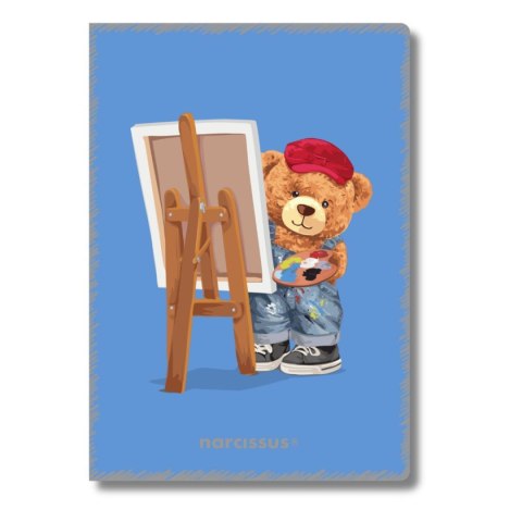 Zeszyt Teddies A5 60k. 80g krata Narcissus