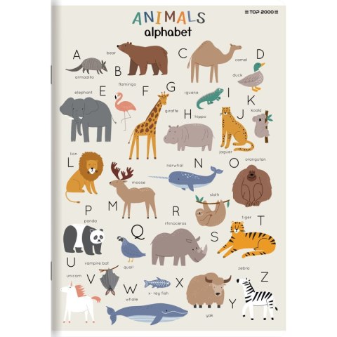 Zeszyt megamix A5 16k. 70g krata Top 2000 (400168844)