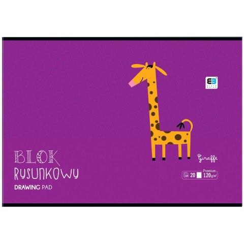 Blok rysunkowy Disney A4 biały 90g 192k Interdruk (BLRB&B)