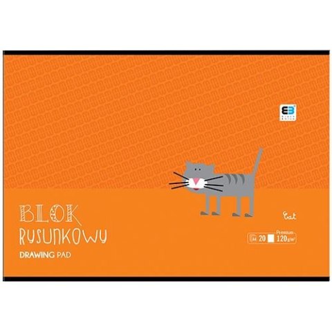 Blok rysunkowy Disney A4 biały 90g 192k Interdruk (BLRB&B)