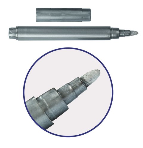 Cienkopis Craft-Fun Series pisak wkład złoty i srebrny 2,2mm 2kol. Titanum (MT)