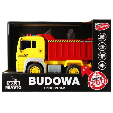 Ciężarówka budowlana mix światło i dźwięk Mega Creative (522134)