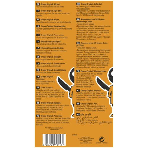 Długopis wkład zielony 0,3mm Bic (1199110113)