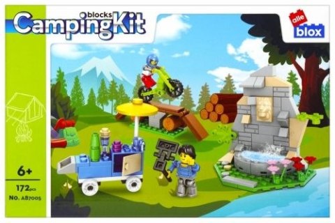 Klocki konstrukcyjne Alleblox kemping 172 elementy Mega Creative (492764)