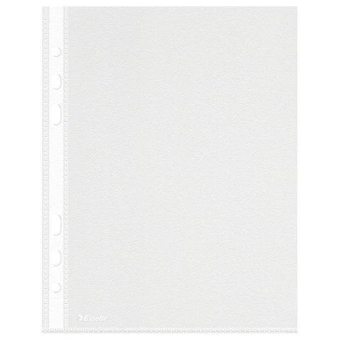 Koszulki na dokumenty A5 kolor: przezroczysty typu U 43 mic. Esselte (23782)