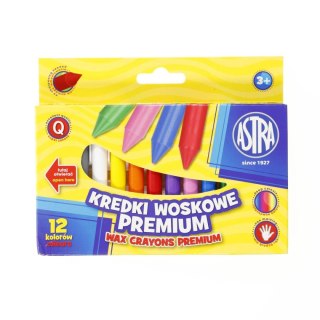 Kredki świecowe Vision 12 kol. Astra (316111001)