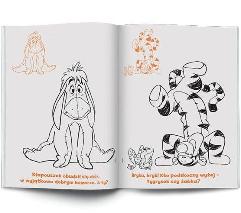 Książka dla dzieci Kubuś i Przyjaciele. Kolorowanka z Naklejkami Ameet (NA 9138)