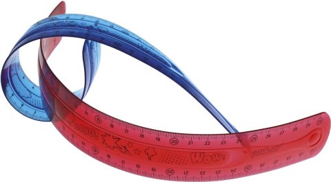 Linijka PVC PCW 30cm Fun&Joy (FJ971665)