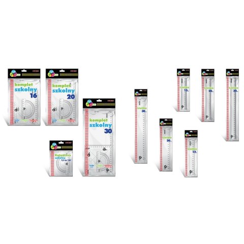 Linijka plastik 17cm Top 2000 (400073345)