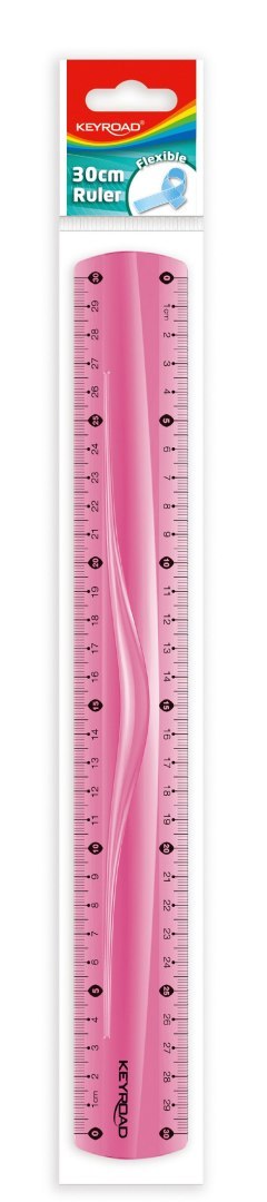 Linijka plastik elastyczna 30cm Keyroad (KR970854)