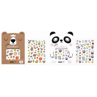 Naklejka (nalepka) BEBE FRIENDS 50 szt Bebe (puffy)