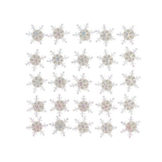 Ozdoba materiałowa samoprzylepne Śnieżki Craft With Fun (501458)