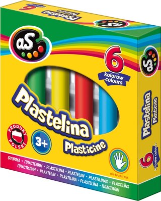 Plastelina 6 kol. mix As (303219001)