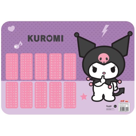 Podkład na biurko Kuromi mix folia Bambino