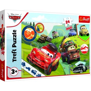 Puzzle Cars 3 Wesołe auta 24 el. Trefl (14352)