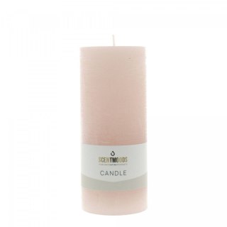 Świeca pieńkowa 6,3X15cm w kolorze Flamingo śr. 60mm Pavoncella (8720935400943)