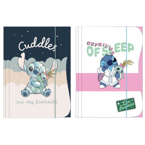 Teczka kartonowa na zatrzask Stitch A4 mix Beniamin (0354)