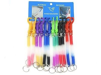 Brelok sprężyna, karta 12szt Adar (531413)