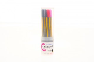 Cienkopis MASSTER wkład mix 0,4mm 12kol. Kamet (12 kol)