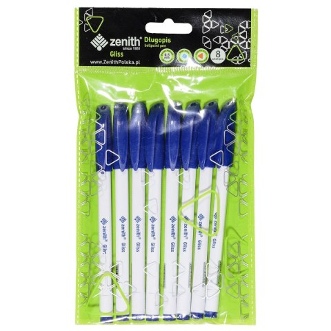 Długopis Gliss wkład niebieski 0,5mm Zenith