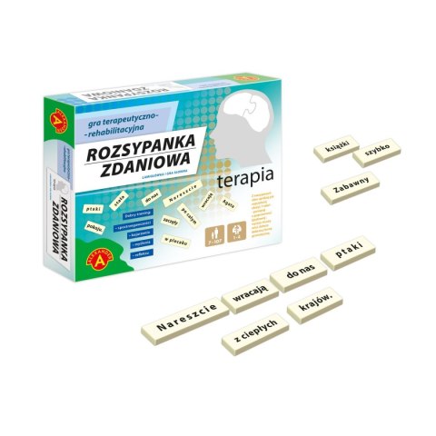 Gra logiczna TERAPIA Rozsypanka zdaniowa Alexander