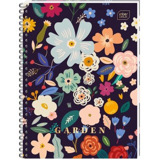 Kołozeszyt (kołonotatnik) HS GARDEN B5 100# B5 100k. 70g krata Interdruk (5902277326966)