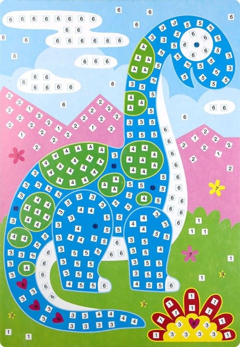 Mozaika standard DINOZAUR Fun&Joy (FJBEVA805)