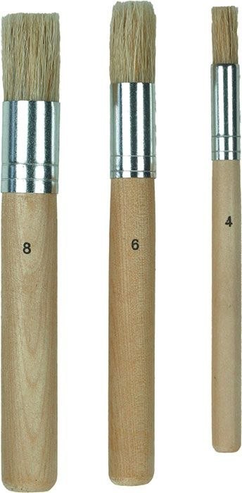 Pędzel Craft-Fun Series zestaw 3 szt. nr 4,6,8 Titanum