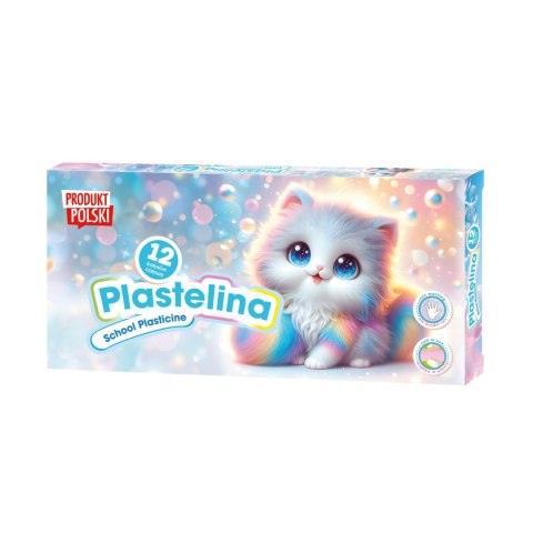 Plastelina 12 kol. kotki mix Astra (303216009)