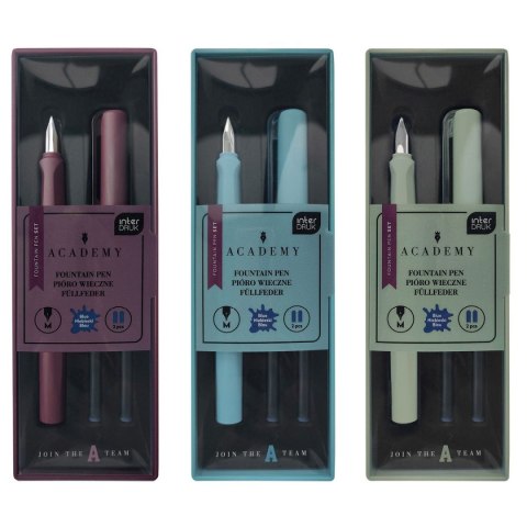 Zestaw piśmienniczy Academy Interdruk