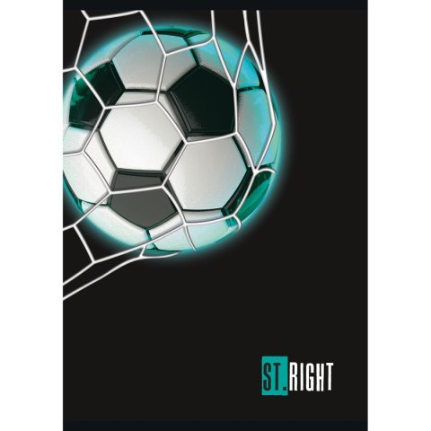 Zeszyt St.Right A5 32k. 70g krata Unipap