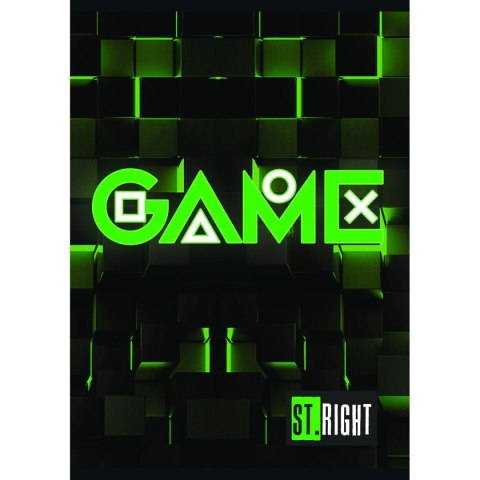 Zeszyt St.Right A5 32k. 70g krata Unipap